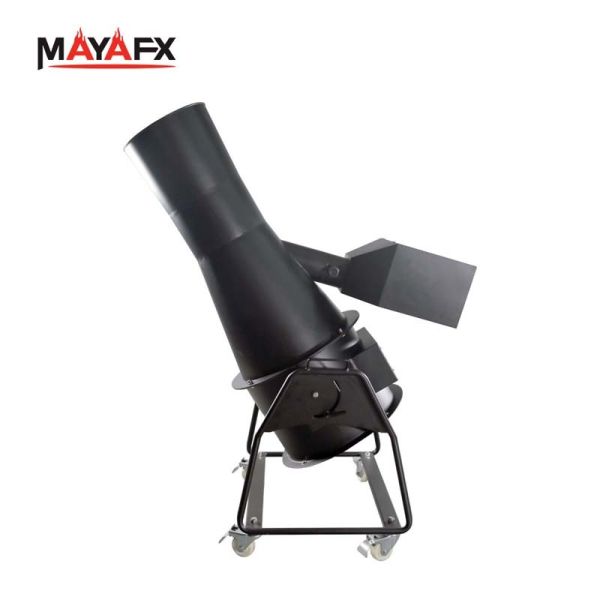 1000W Power Electric Fan Color Paper Machine with 8-12m  Height and Adjustable Spray Angle for Atmospheric Effects