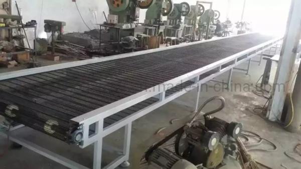                  Food Grade Modular Belt Conveyor System for The Material of Moist Seafood Meat Material             