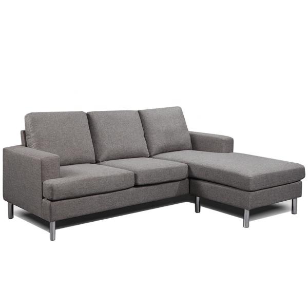 Multipurpose Luxury Corner Sofa Anti Abrasion Soft Practical