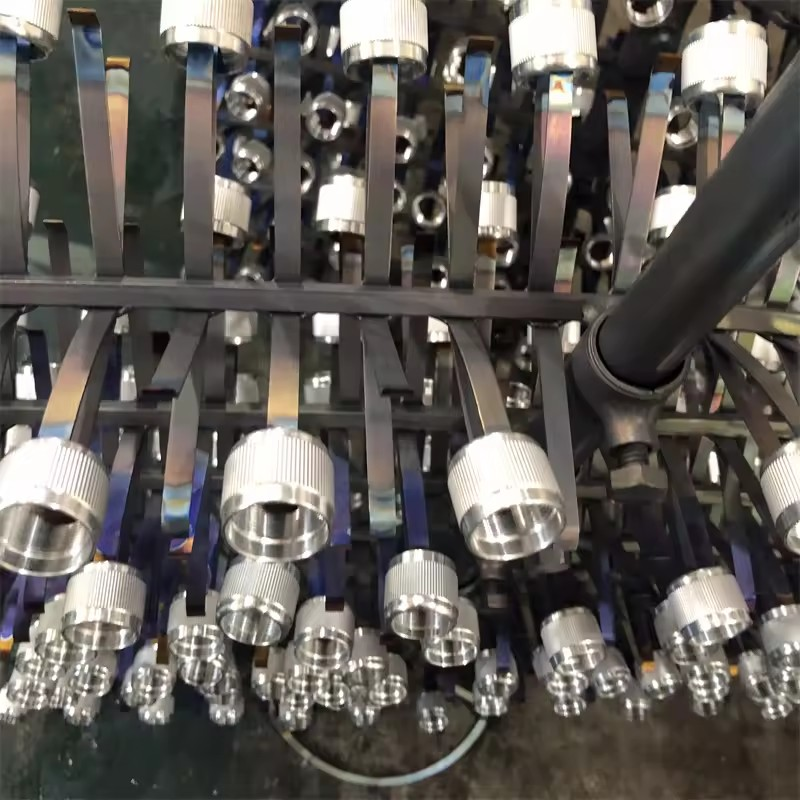 Aluminum Steel Milling Drilling Broaching Machine Parts Cnc Turning Machining Service