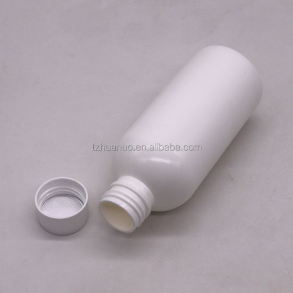 Etiquetas personalizadas Botella de líquido oral vacío de 200 ml HDPE para jarabe y enjuague bucal