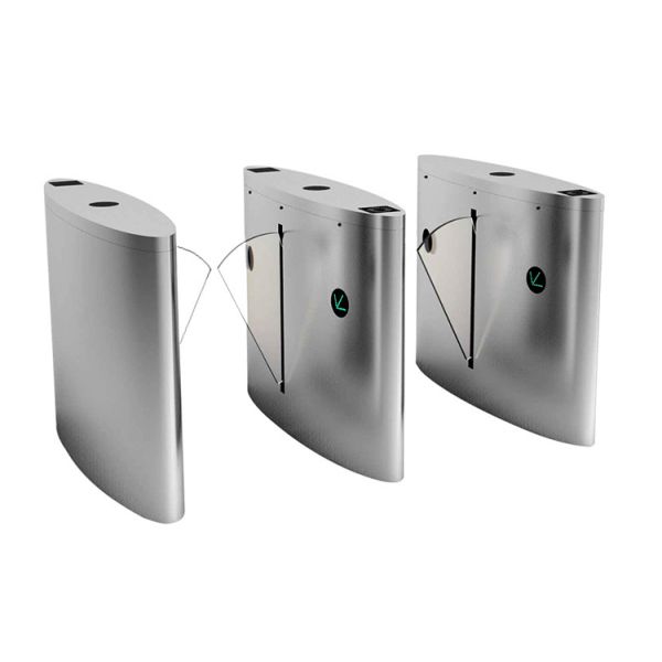 Système automatique directionnel de contrôle d'accès de porte de tourniquet de barrière d'aileron de Bi