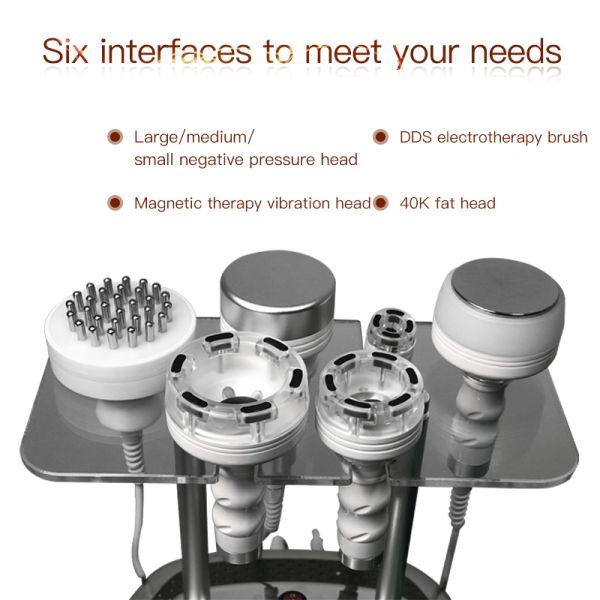 6 в 1 теле кавитации 750HZ 120w уменьшая машину