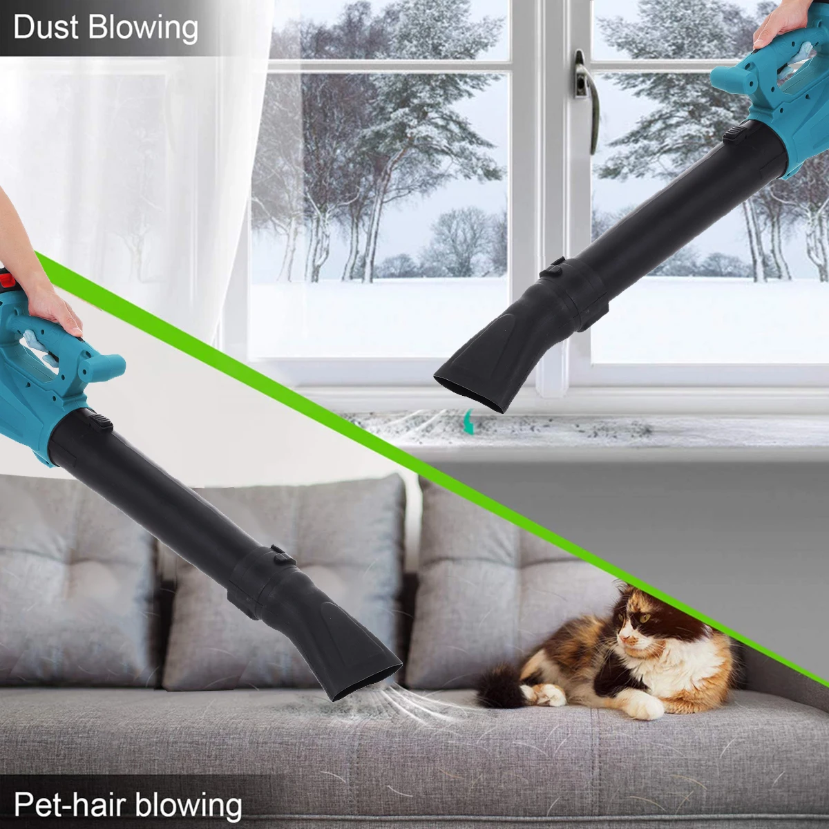 OEM Cordless Lithium Battery Powered Blower Outdoor Snow / Leaf Removal