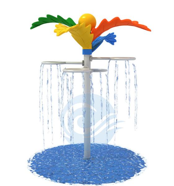 Sunflower Water Splash Pad 3.0m Height Children Water Play Equipment