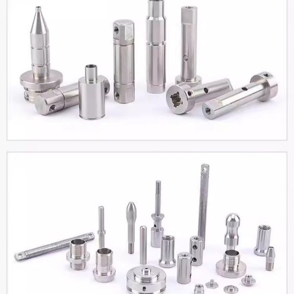 SS 304 316L Medical Device Metal Machining Parts Long Slender Shaft Customized