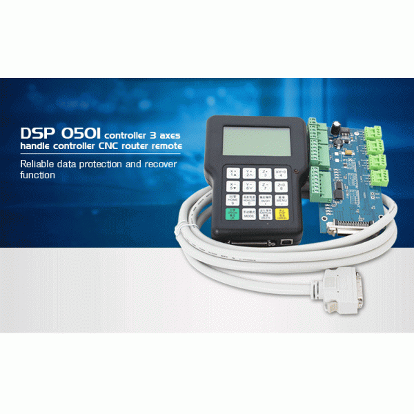 3 Eixo Obras de Construção DSP 0501 Controlador para CNC Router Sistema DPS