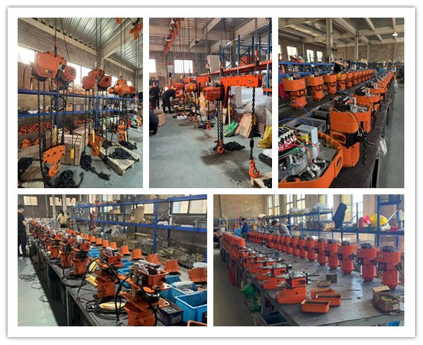 CE Certified Chain Block Hoists Compact Small Electric Crane Hoist