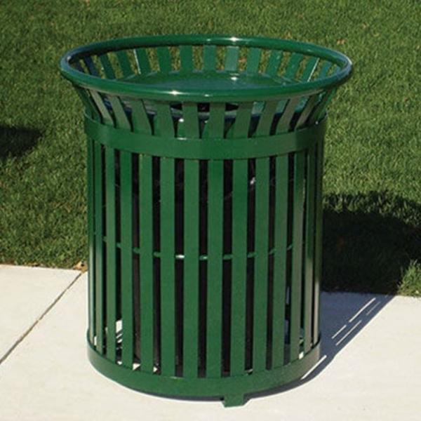 EN840 Certificate H915mm 45L Cast Iron Garbage Sorting Bins
