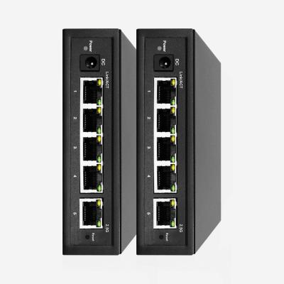 A camada 2 controlou 2,5 Gb apoio de detecção QoS dos portos 2.5G de auto RJ45 do interruptor 5