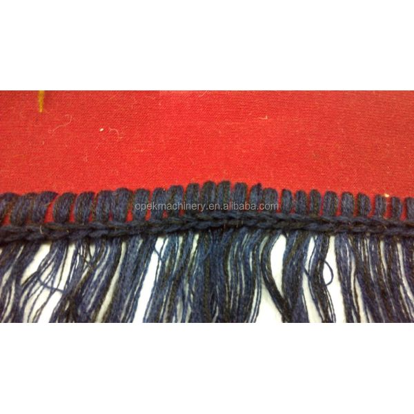 Design Scarf Fringe Tassel Sewing Machine with 600*230*550 Dimensions