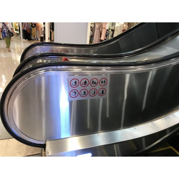 Renewal Package Escalator Glass Balustrade Update CNAS Certified