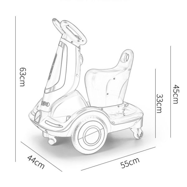 78*58*43 CM Ride On Car Remote Control Toys Electric Motorcycle for Children