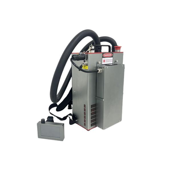 50W 100W 200W Mini Fiber Laser Machine Backpack JPT Laser Rust Removal Cleaning Machine Pulse Laser Cleaning Machine
