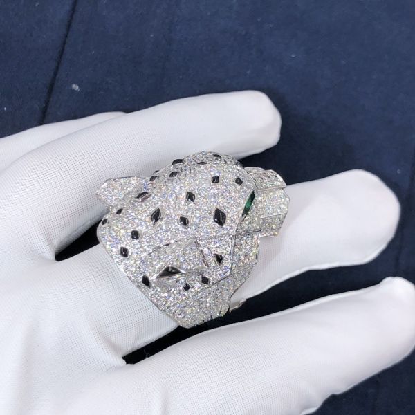 Hot Selling Natural Diamond Jewelry 18k Gold Car Tier PanthèRe De Car tier Ring