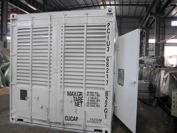 1250 Kva Soundproof Containerized Outdoor Diesel Generator With Cummins KTA50-G3