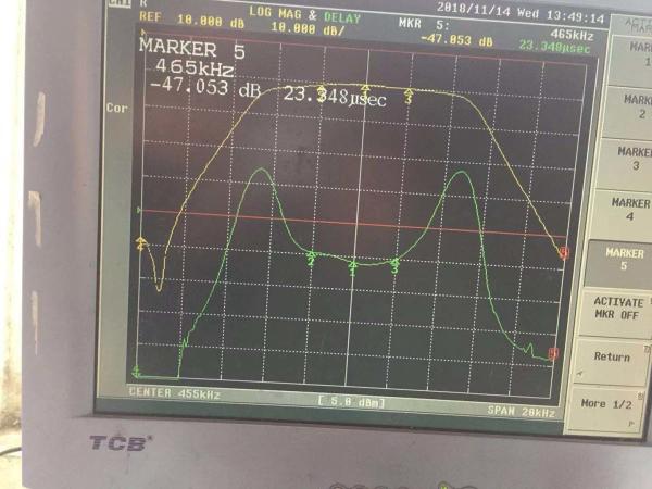 Piezoelectric CFUKG455KG1X-R0 Ceramic 455 Khz If Filter