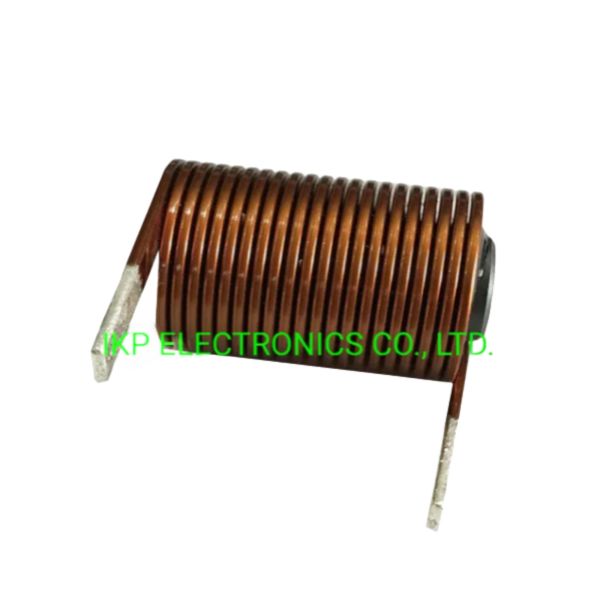 High Current Horizontal R0205 Flat Wire Ferrite Rod Core Power Inductors From Ikp Factory