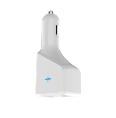 PC 5V4.8A 24W Multiple Port Car Charger
