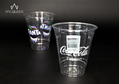 Custom Branding Clear Plastic Cups , Pet Plastic Cups Eco Friendly