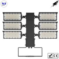 900W Various Beam Angle Aluminum Alloy Ik08 IP66  Stadium LED Flood Light Waterproof Dustproof 165lm/W Ra70 For Airport