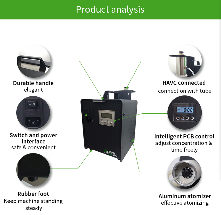 500мл соединяют машину ароматности эфирного масла машин нюха дома ХАВК