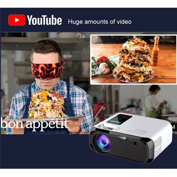 Ручка совместимое 1280x720 ТВ 4500 репроектор кинотеатра дома СИД HD люменов