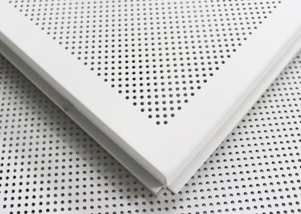 Open Frame False Perforated Metal Ceiling Suspended with Tee bar / Aluminum Plate