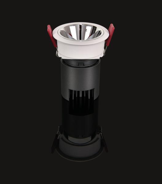 LED Recessed Anti Glare Spotlight 60W Aluminum Material Ceiling hanged