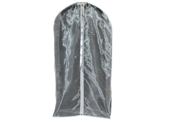 Foldable customized Organza transparent dust-proof Garment Bag for promotion