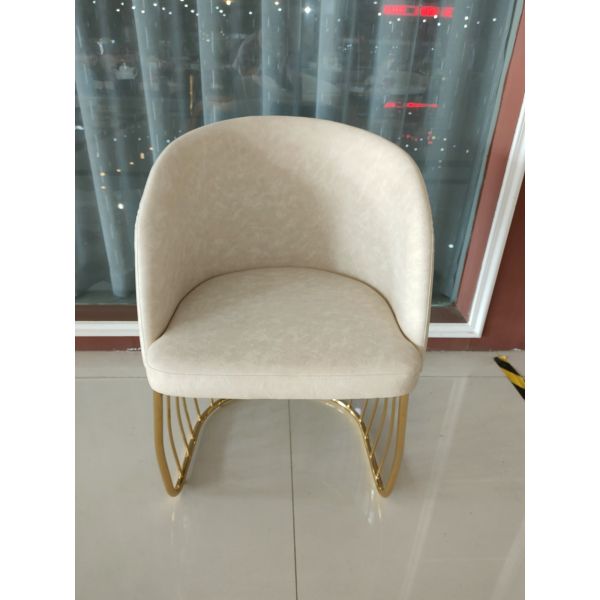 Luxury 55cm 83.5cm Faux Leather Upholstered Dining Chairs