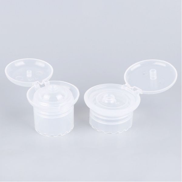 24/415 24/410 Plastic Bottle Flip Top Lid PP Plastic Caps And Lids Dispenser Disc Snap Screw Neck Butterfly