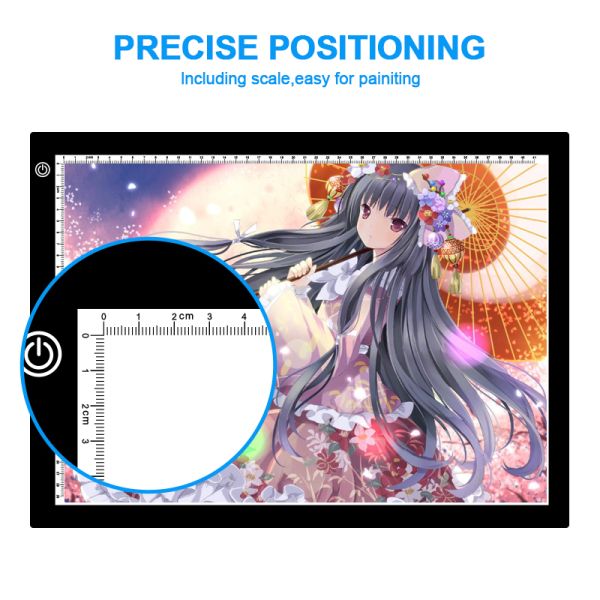 Customization Acrylic Ultra Thin LED Light Pad Professional Design Drawing Board Illuminated Light Plastic Custom Logo