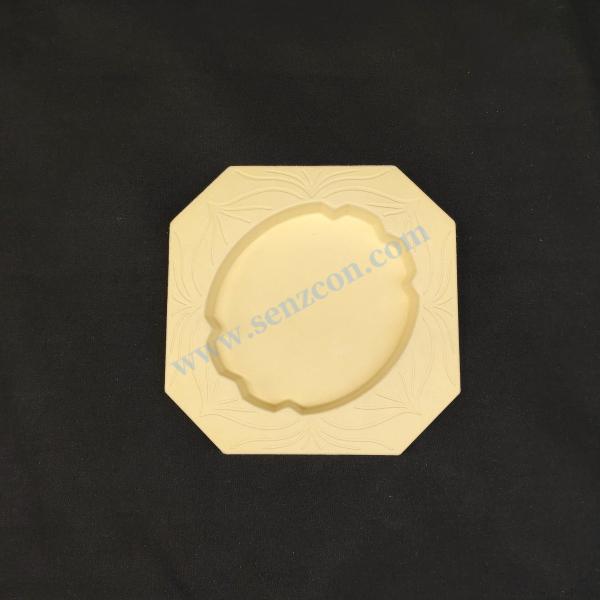 Factory-customized high-end food packaging box liners and bases, high-end jewelry liners, anti-drop and shock-proof, made of yellow plant fiber through compression molding.