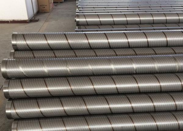 High Density Slot Oil Well Drilling Tools PMC Sand Control Screen Precise Micropore Composite Screen