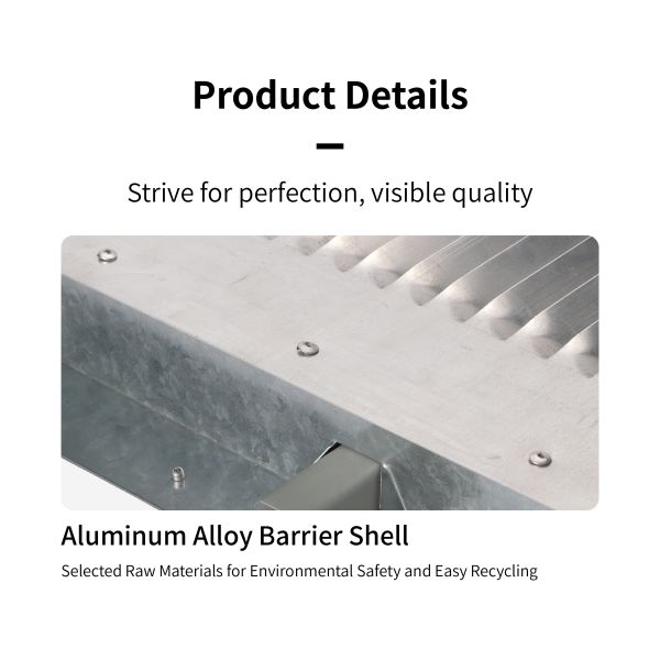 Aluminum Alloy Energy Storage Sound Barrier, Noise Barrier with Customizable Size Soundproof Panel for Energy Storage Station &Highways