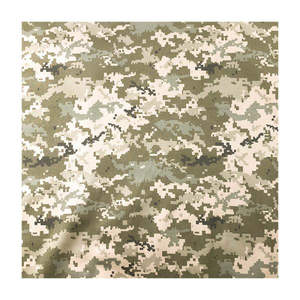 Polyester-cotton Ukrainian Military Tactical Uniforms Water-repellent Tear-resistant Plaid Camouflage Print Army Cloth