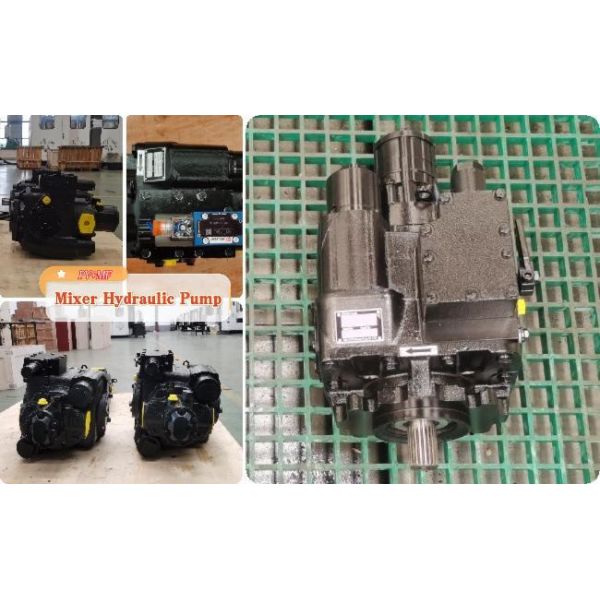 High Pressure Cast Iron Hydraulic Transmission Mixer Hydraulic Pump