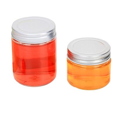O armazenamento alto do alimento da durabilidade 300ml range, frascos largos do vidro da boca da tampa do parafuso