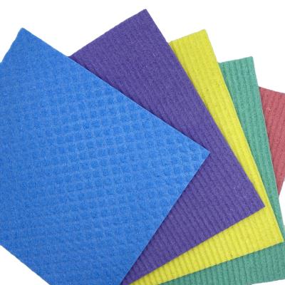 Com DH-A5-30 em estoque Alemanha Esponja limpa e ecológica Esponja absorvente de espuma para prato Tecido celulose