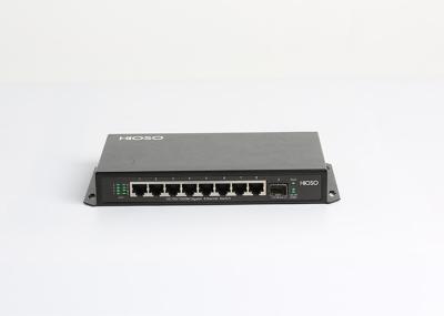 8 1000M RJ45 Ports 1 1000M SFP Uplink Port Gigabit Ethernet Switch , SFP Port Switch