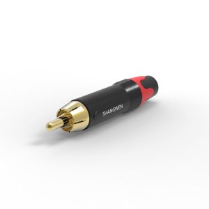 Промышленный разъем RCA Audio Connector 2 Контакт RCA Мужчина Lotus Jack