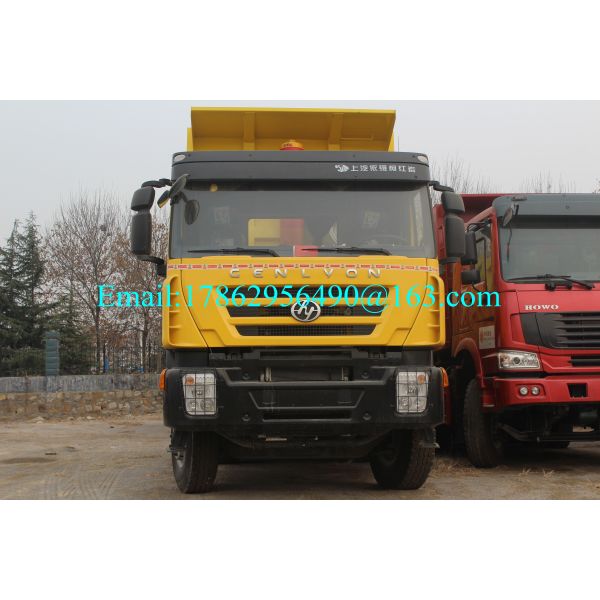 10 camion à benne basculante résistant jaune du rouleur 6x4 pour la solution ZZ3257N3847A de projet de route