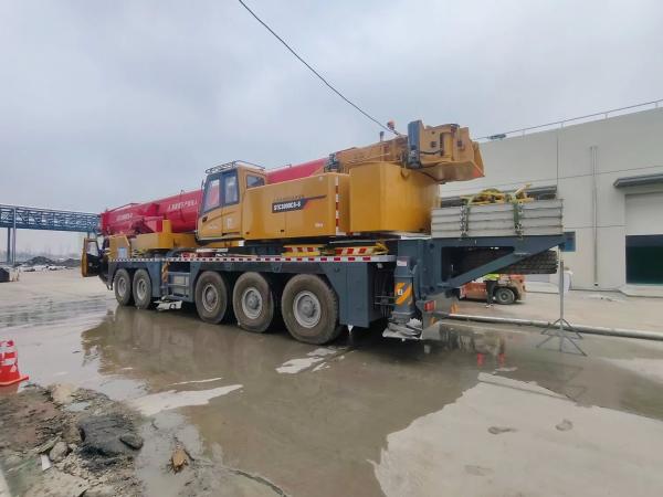 Second Hand Boom All Terrain Crane Truck 300 Ton Used Mobile Truck Crane for Sale in Good Condition Construction Machinery Lifting Equipment