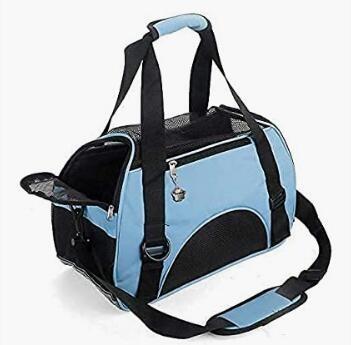 Dog Cat Carrier Airline Approved Pet Carrier Expandable Soft Sided Dog Travel Carrier Bag Dog Saddle Bag Pack