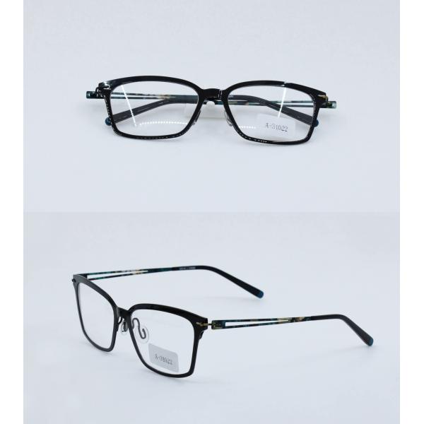 Daily business casual eyewear for ladies titanium optical frames super light weight hot sell