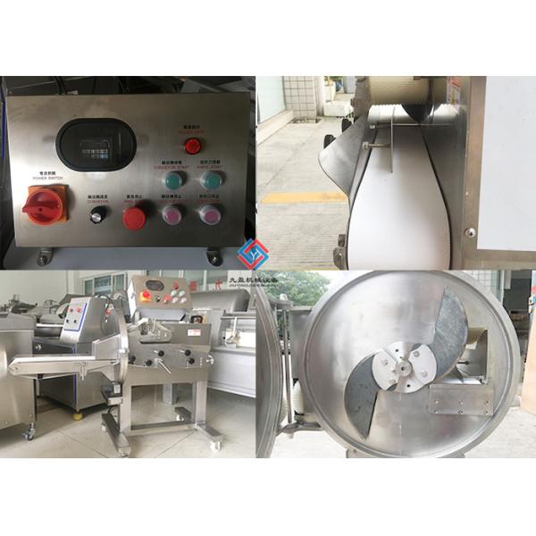 Adjustable Cooked Meat Processing Machine Automatic Beef Slicer High Efficient