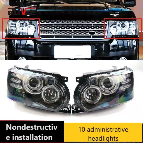 ABS Plastic LUHU Sport Executive Headlamp Assemblies Tested for 10-12 LR010825 LR010819