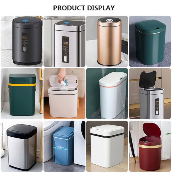 12L Smart Sensor Trash Can Home Intelligent Trash Can  with Odor Filter Touchless Self Sealing Bin