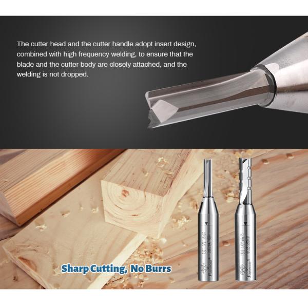 TCT бита обжатия краев карбида 3 прямо сдержал 6mm для сверля утески